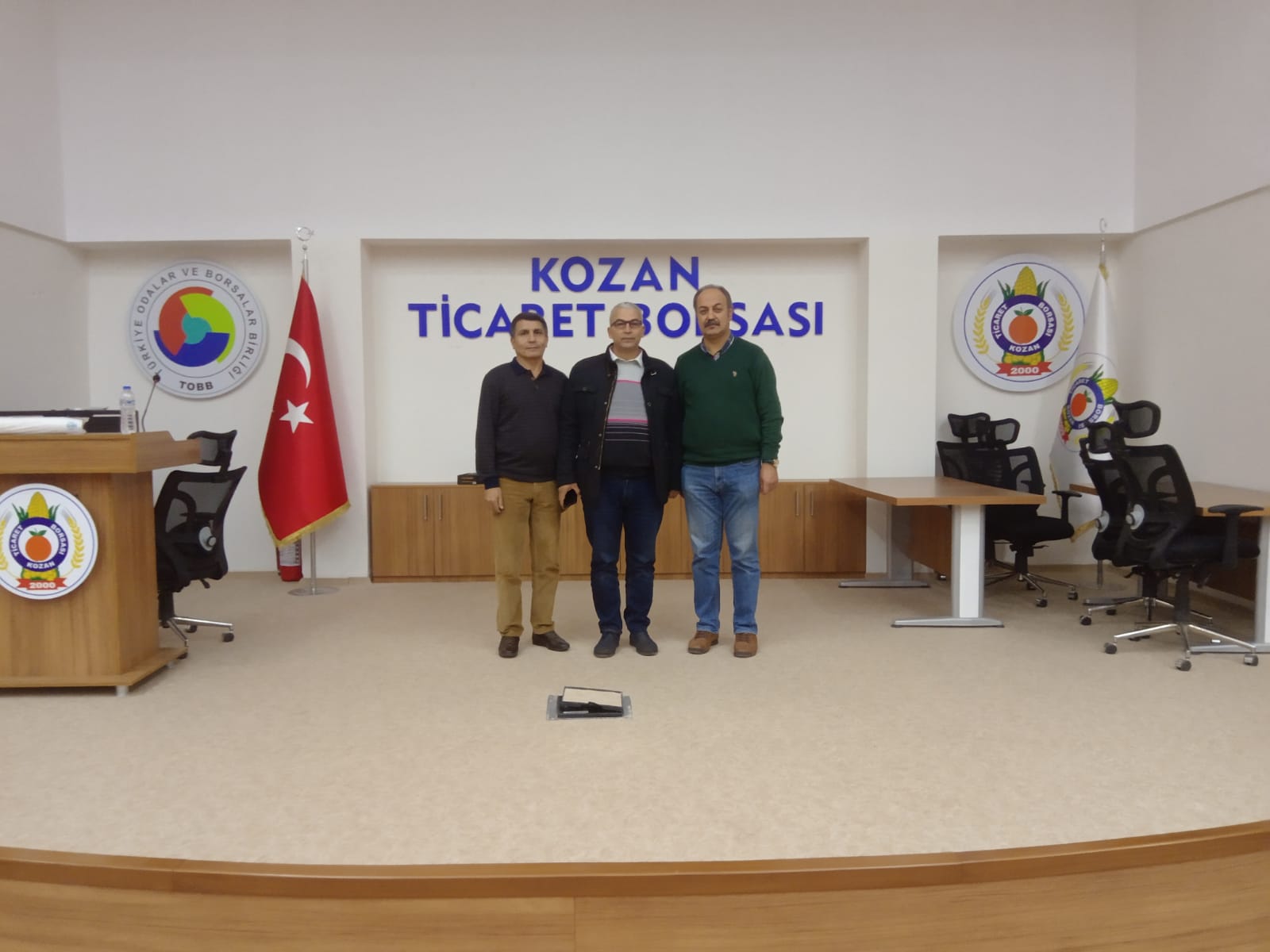 OSMANİYE VE KADİRLİ TİCARET BORSASINDAN BORSAMIZA ZİYARET [20.12.2018]